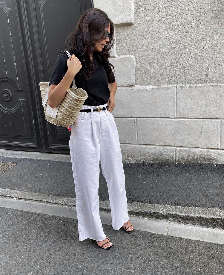 adverbio espía encender un fuego The Best White Jeans Outfit For The Summer